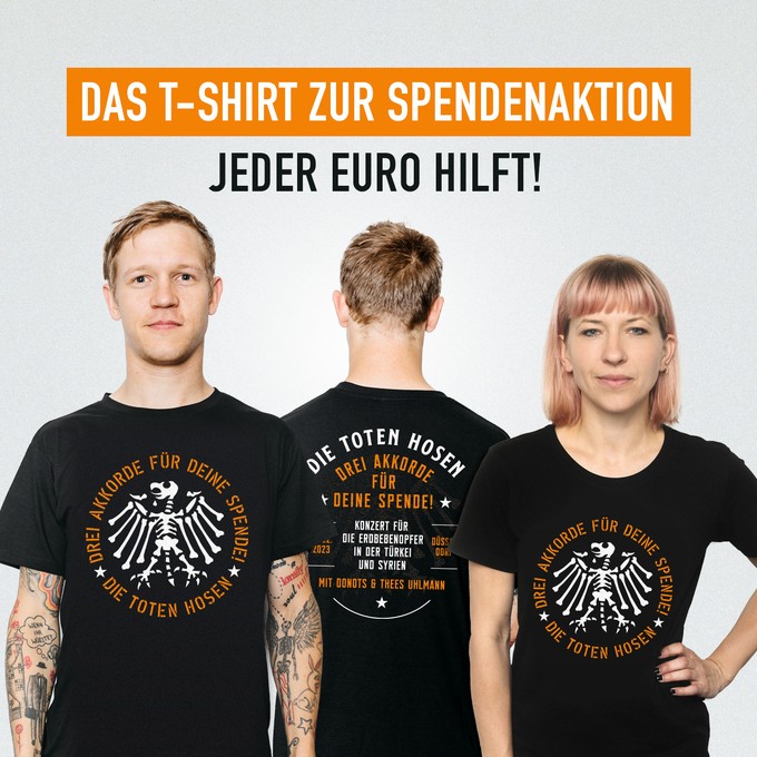 DIE TOTEN HOSEN SOLIDAIT&Auml;TSSHIRT